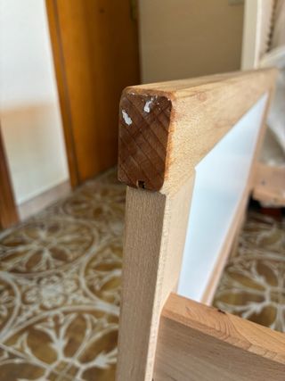 Cama infantil Ikea (SNIGLAR) + colchón (UNDERLIG)