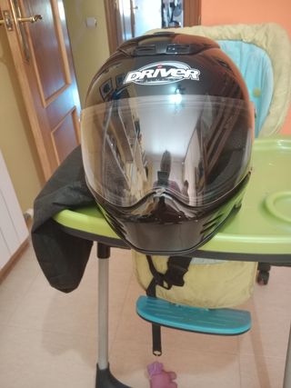 Casco moto Driver negro