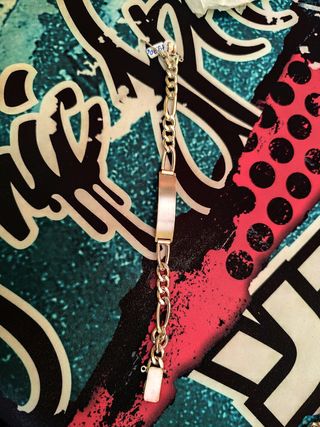 Pulsera esclava plata 925 maciza nueva