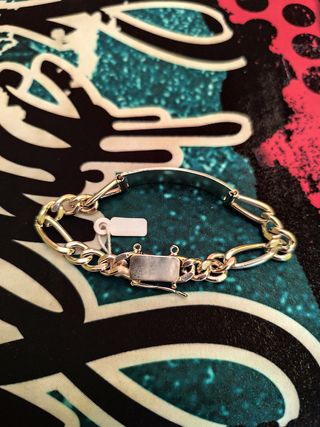 Pulsera esclava plata 925 maciza nueva