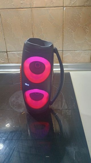 Altavoz Bluetooth Portátil con Luces