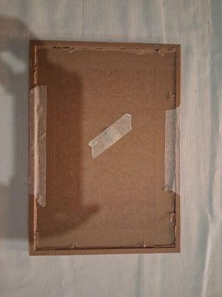 Marco madera marrón