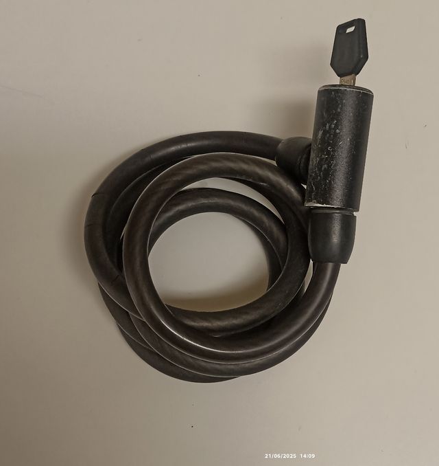 Candado de cable  150cm de longitud 