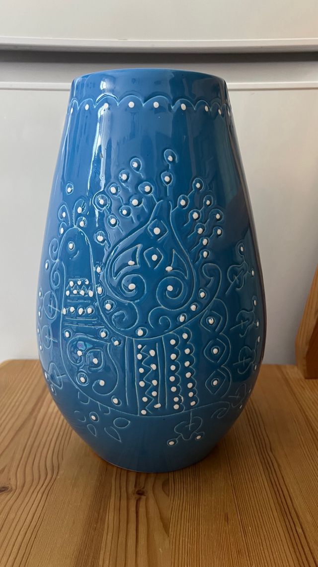 Vaso Ceramica Sarda Decorato