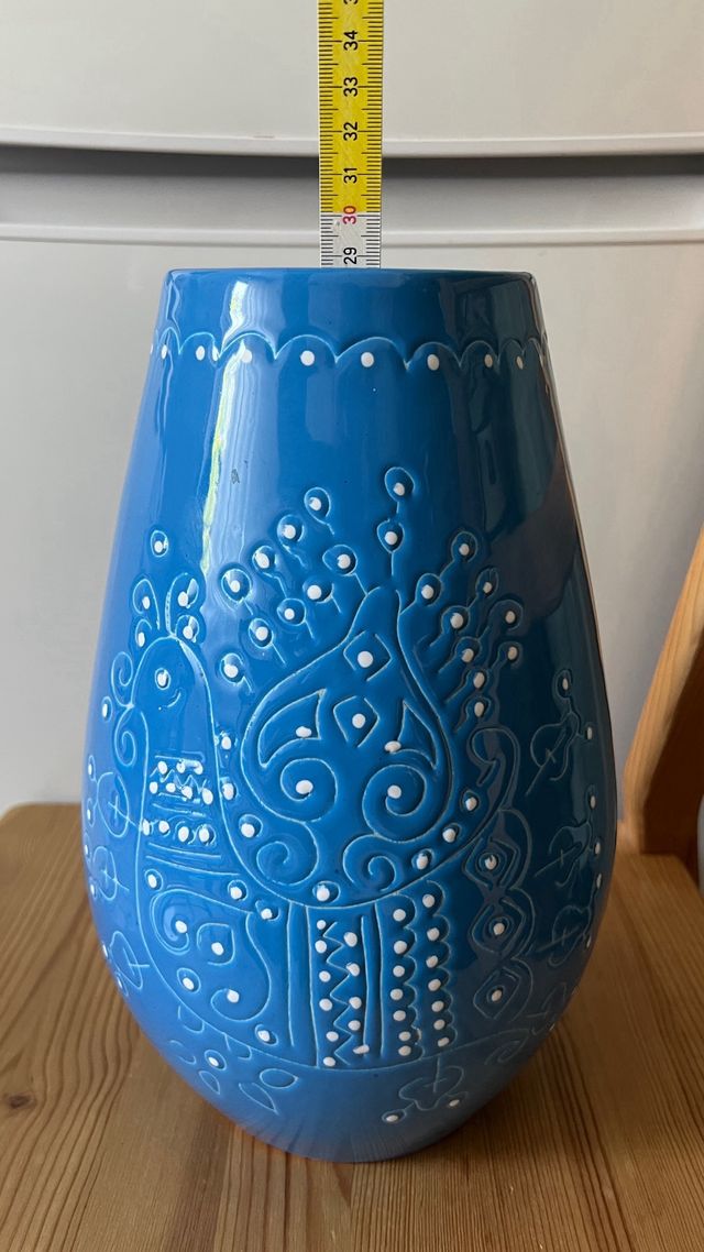 Vaso Ceramica Sarda Decorato