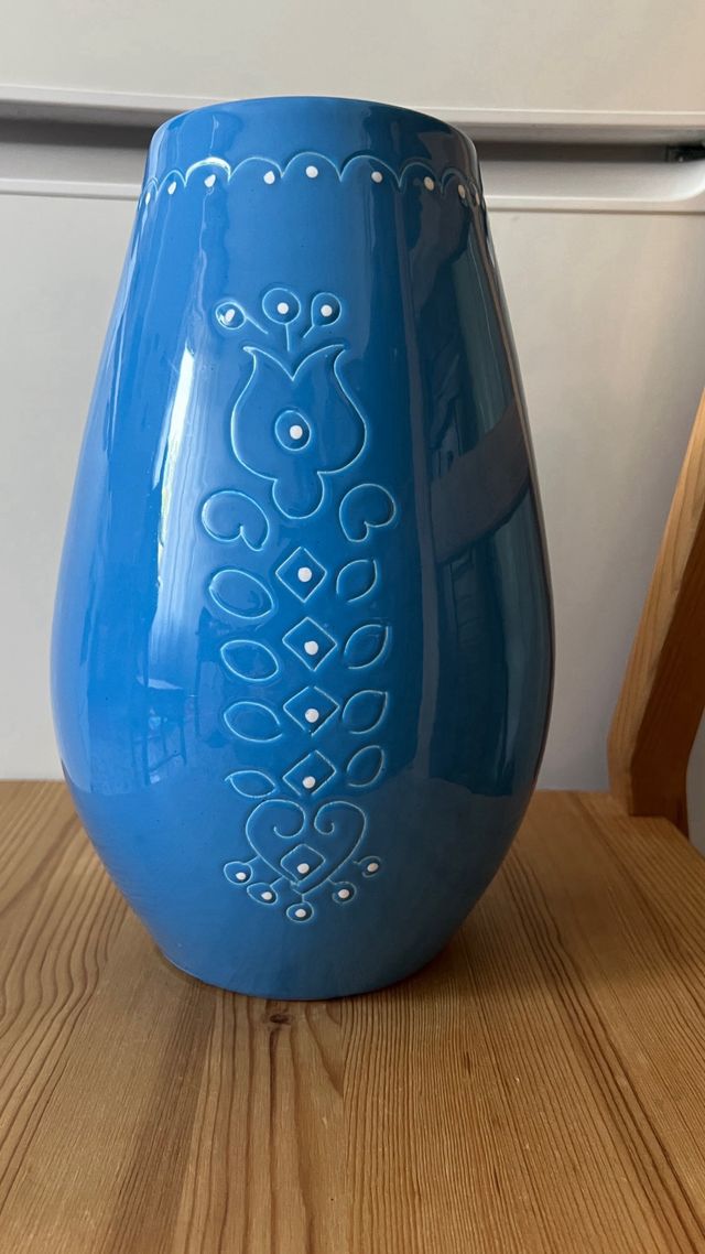 Vaso Ceramica Sarda Decorato