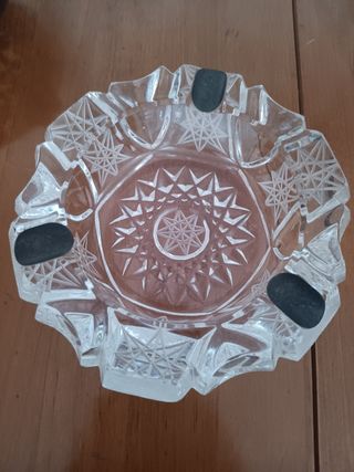 Ceniceros vintage: 1 tortuga + 3 cristal