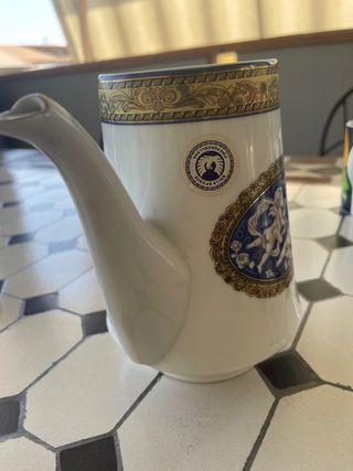 Teiera "belle époque fine porcellana"