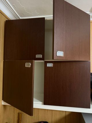 ARMARIO Pared 4 Puertas Madera