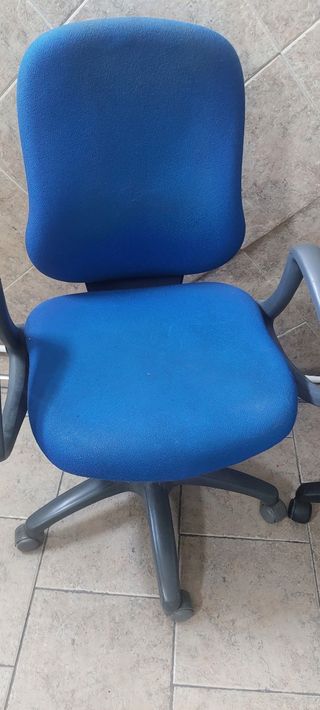 Silla oficina Actiu azul