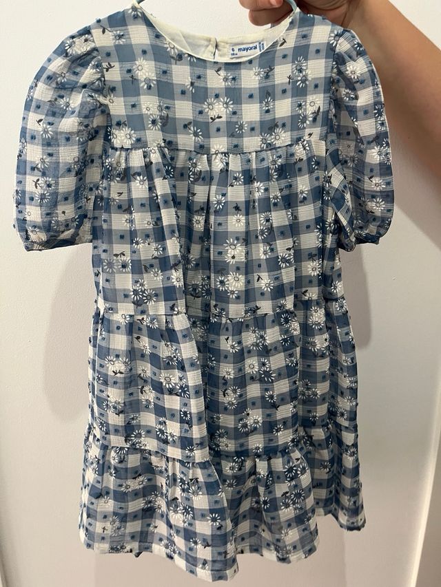 Vestido Mayoral niña talla 6
