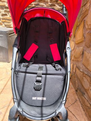 Silla paseo Phoenix Monster rosa