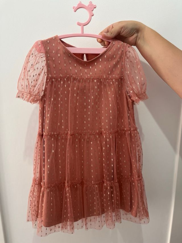 Vestido niña mayoral, talla 6