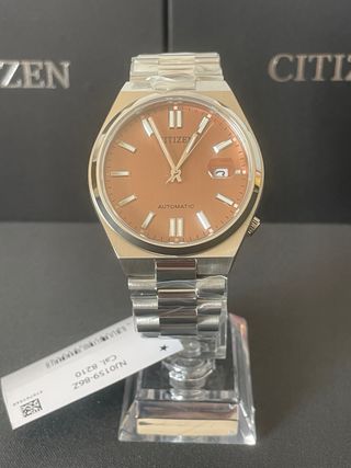 Reloj Citizen Tsuyosa NJ0159-86Z Salmón