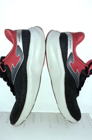 Zapatillas  rojas y negras