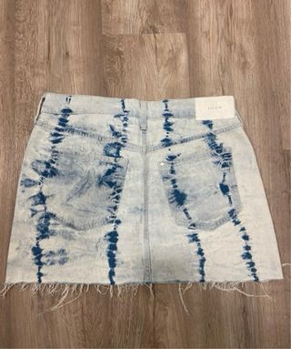 Mini Falda Vaquera Tie-Dye