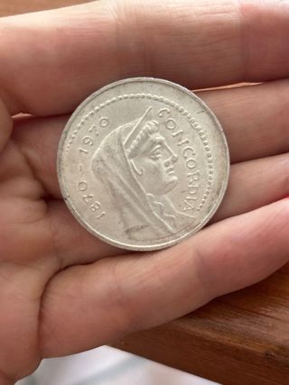 Moneta 1000 Lire Roma 1970