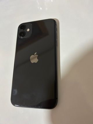 iPhone 11 negro 64GB - funda incluida