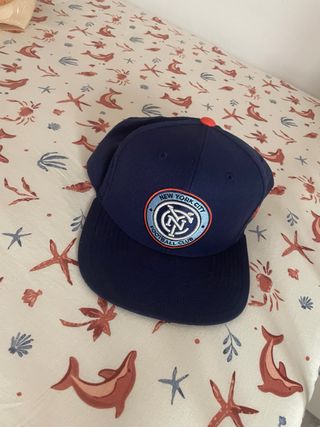 Gorra Adidas NYCFC Azul Naranja