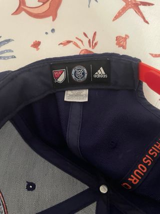 Gorra Adidas NYCFC Azul Naranja