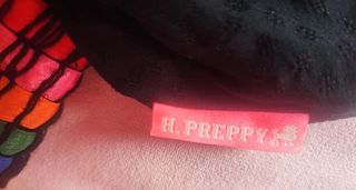 Minifalda Highly Preppy negra L - Volantes