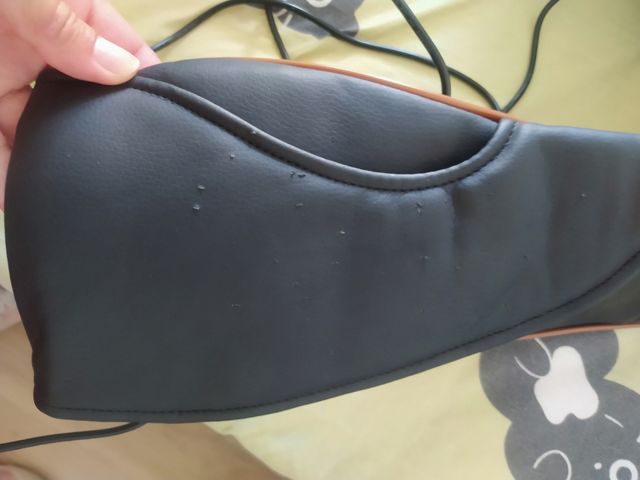 Masajeador con efecto calor