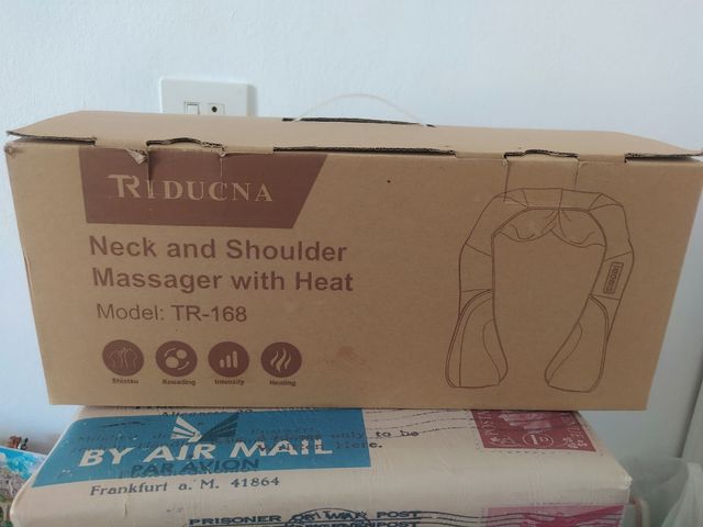 Masajeador con efecto calor