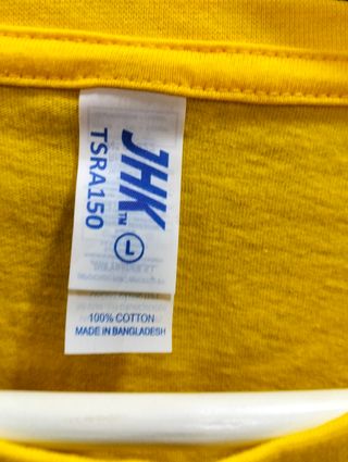 T-shirt Bob Dylan gialla