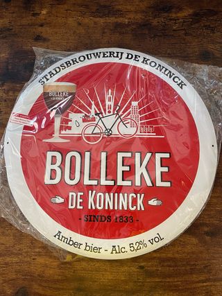 Chapa Bolleke 40cm - Cerveza