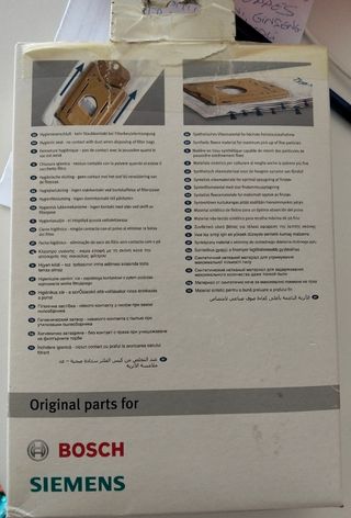 Sacchetti aspirapolvere Bosch modelli Bsg1 bsn