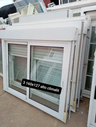 2 Ventanas aluminio 170x149 Climalit