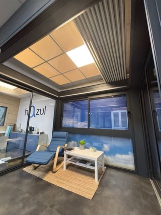 Pérgola bioclimática retractil liquidacion 80% off