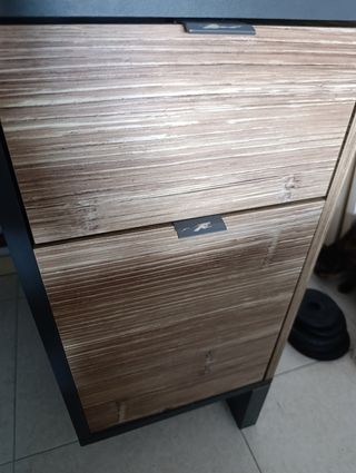 Escritorio industrial - Madera y metal