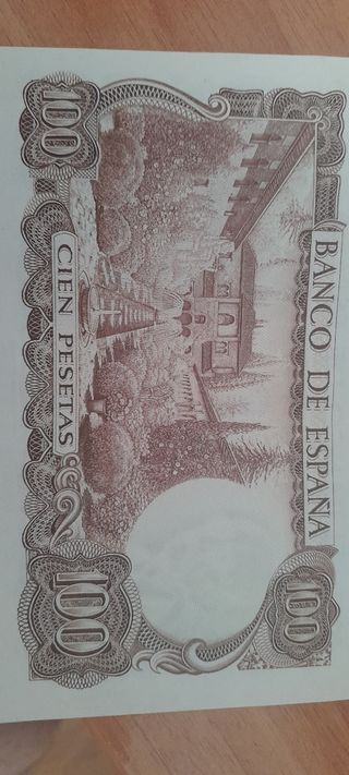 Billete 100 Pesetas España 1970