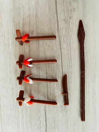 Hachas indios Playmobil Oeste