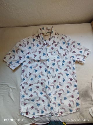 Camisa Vans M - Manga Corta