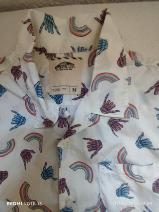 Camisa Vans M - Manga Corta