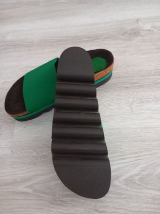 Ciabatte Paola Martini verdi