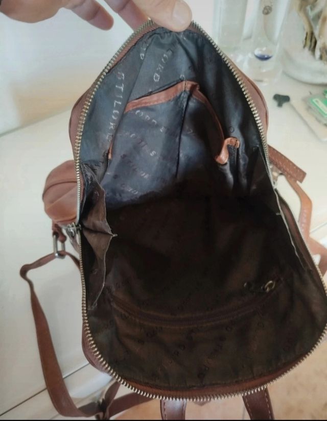 Zaino Stilord Marrone - Pelle