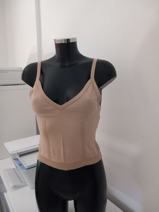 Canotta beige ZHED donna