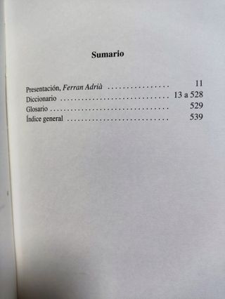 Diccionario del amante de la cocina 