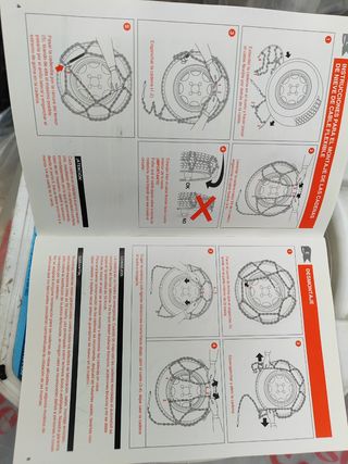 Cadenas nieve Rombos 70