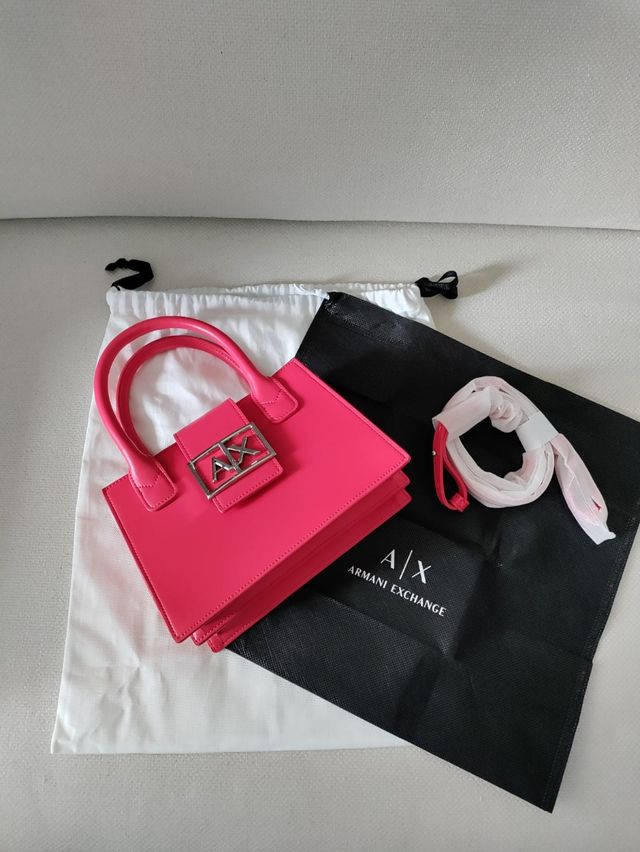 Borsa a mano a trapezio ASV Armani Exchange