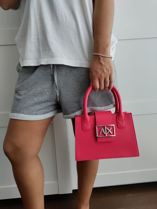 Borsa a mano a trapezio ASV Armani Exchange