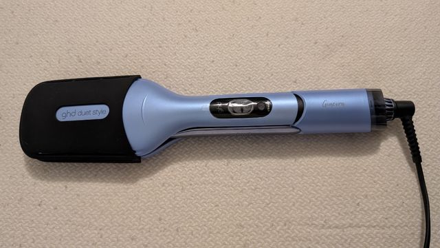 Piastra asciugacapelli GHD Duet style Icy Blue