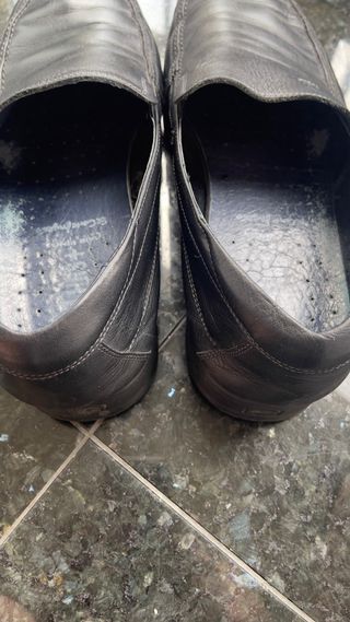 Zapatos negros hombre - Piel