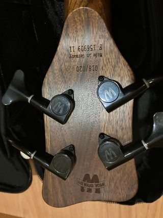 Bajo Warwick Corvette + Funda + Soporte Hercules