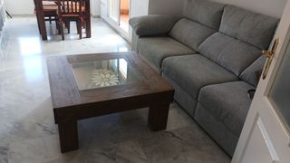 Mesa centro madera maciza Artesania Mexicana