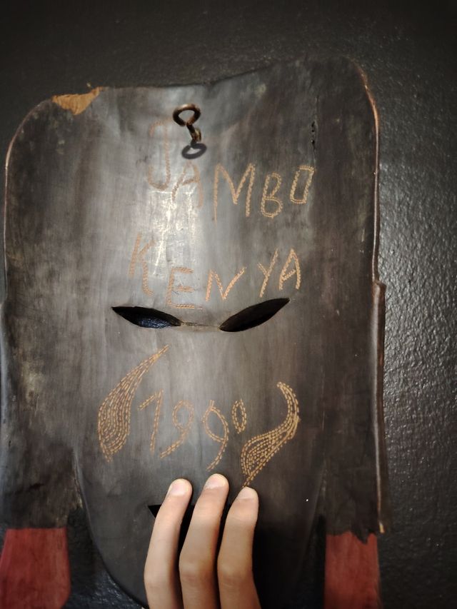 Máscara tribal queniana