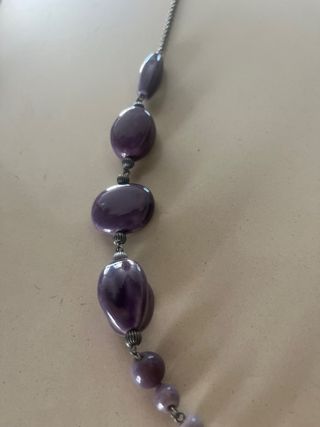 Collar Massimo Dutti morado